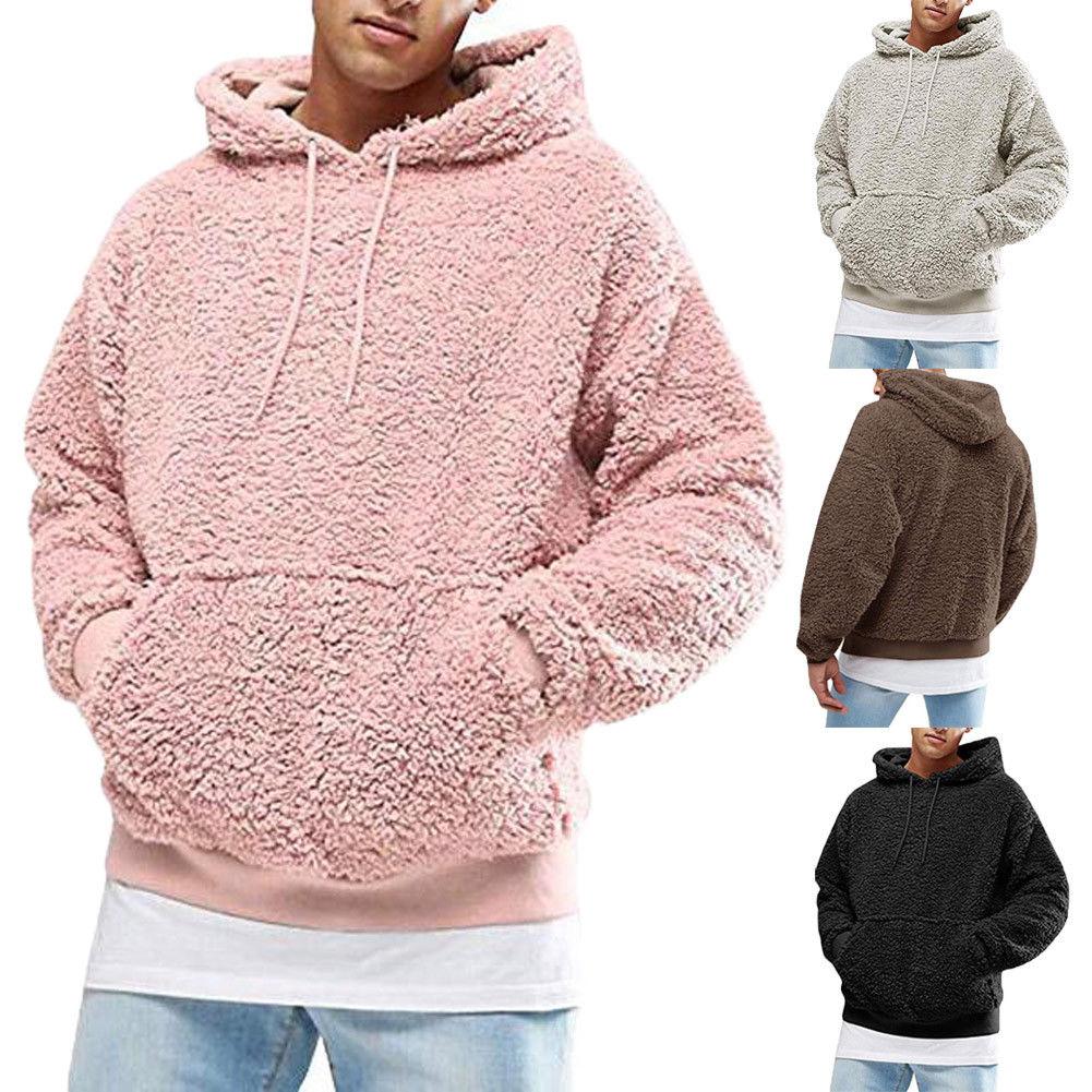 Elias - Men’s Luxe Teddy Fleece Hoodie