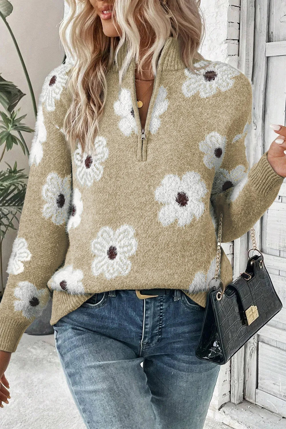 Sienna Floral Long Sleeve Sweater