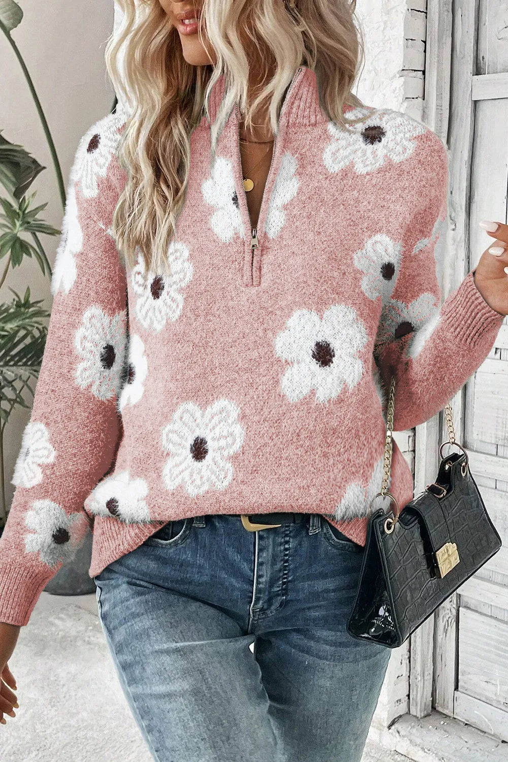 Sienna Floral Long Sleeve Sweater